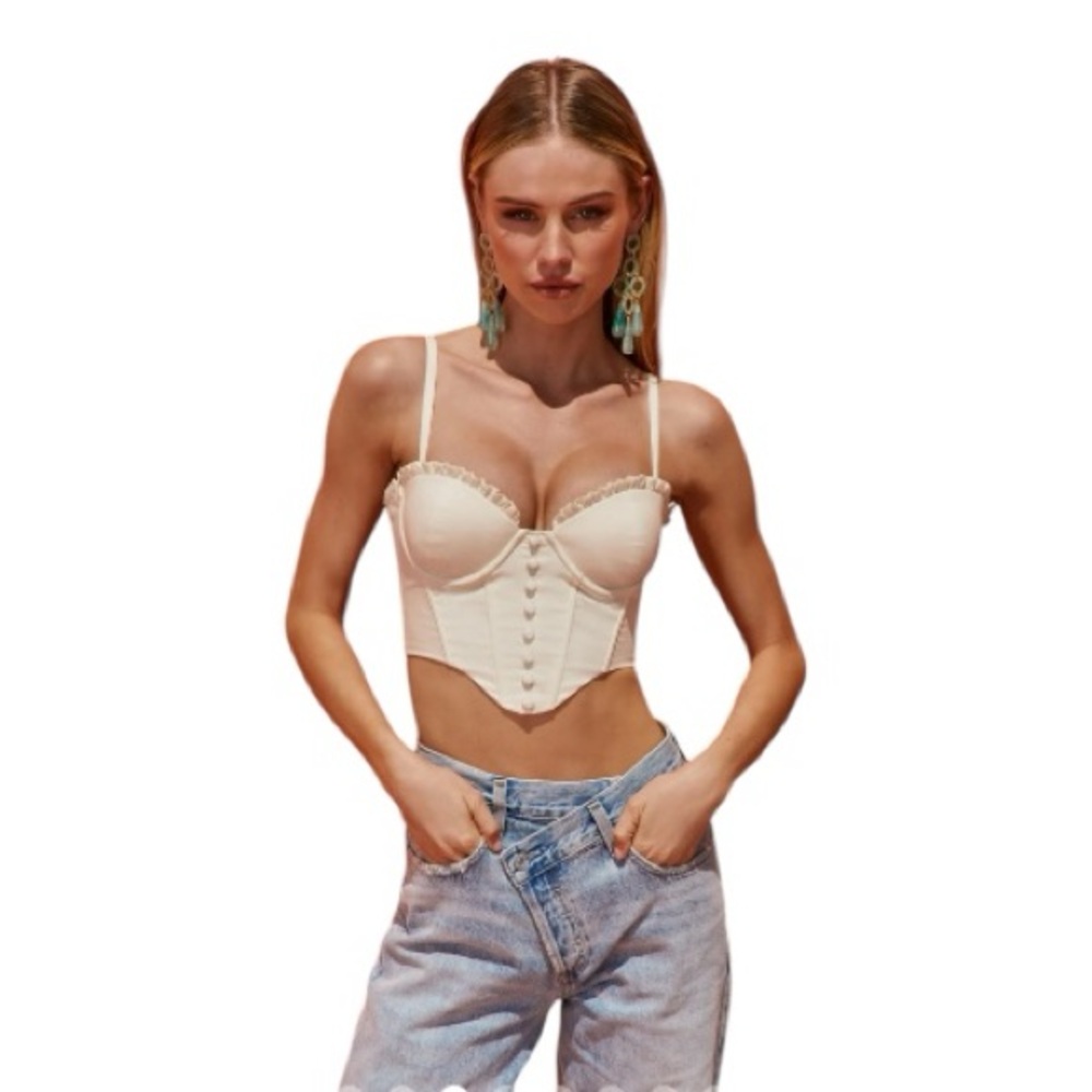 Oh Polly Feel the Heat Corset Top